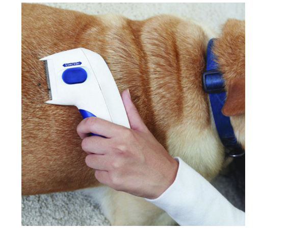 Электрическая расческа от блох для животных Flea Doctor Уничтожение блох Белый - фото 3 Электрическая расческа от блох для животных Flea Doctor Уничтожение блох Белый - фото 3