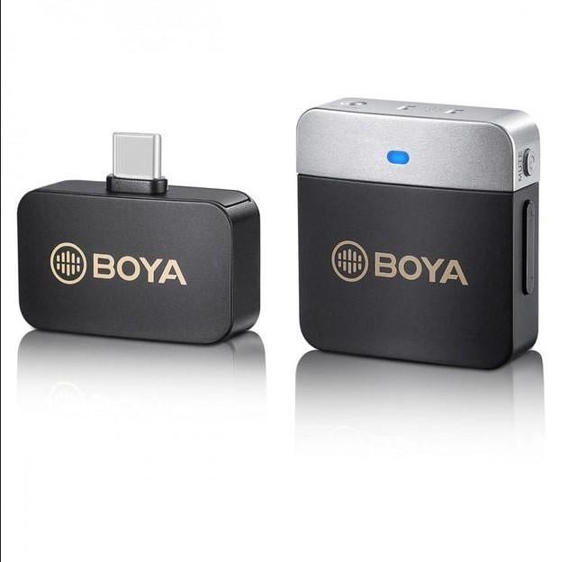Мікрофон петличний BOYA BY-M1V3 для iPhone USB Type-C та Android професійний бездротовий (2807680760)