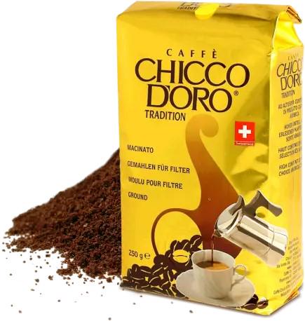 Кава мелена Caffe Chicco D'oro Tradition 250 г