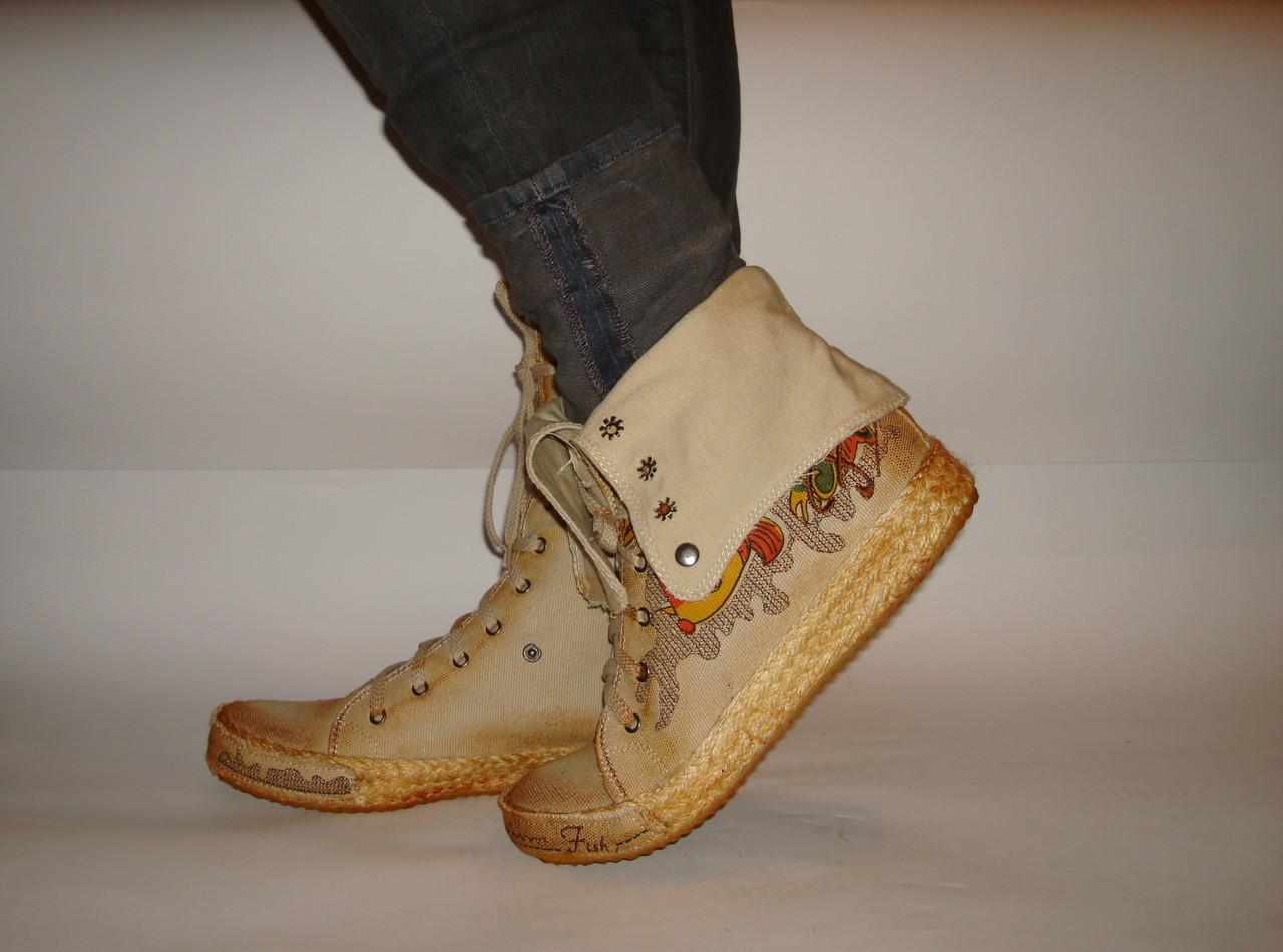 Кеди жіночі Linda р. 37 23,5 см Бежевий - фото 4