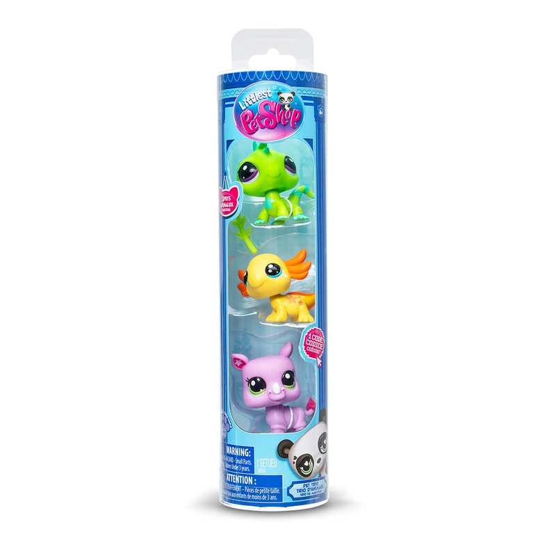 Ігровий набір LITTLEST PET SHOP НАСТРІЙ ДИКОЇ ПРИРОДИ 3 фігурки/аксесуари (22161)