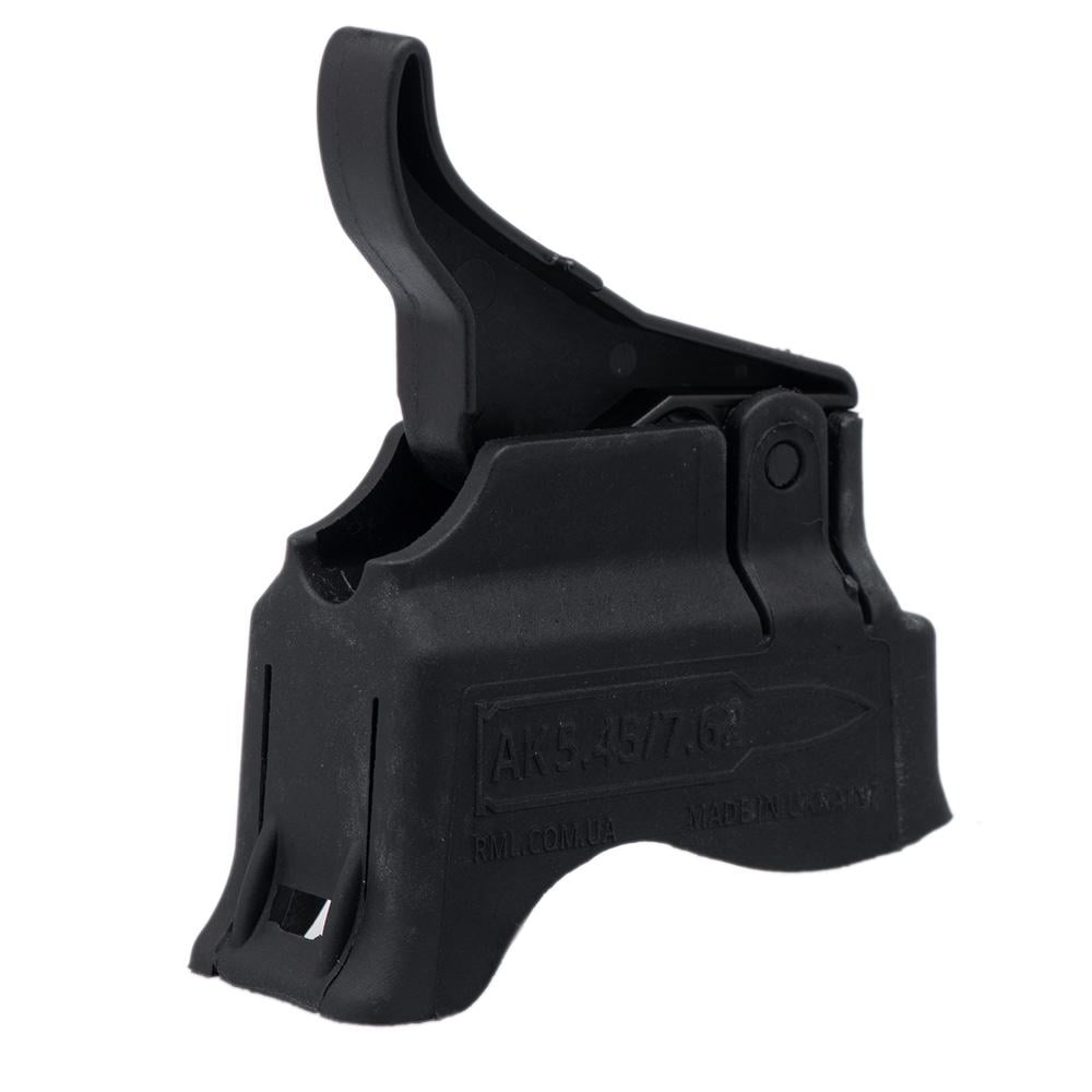 Лоадер для зарядки патронів до магазинів АК 5.45х39/7.62х39 Чорний - фото 4 Лоадер для зарядки патронів до магазинів АК 5.45х39/7.62х39 Чорний - фото 4