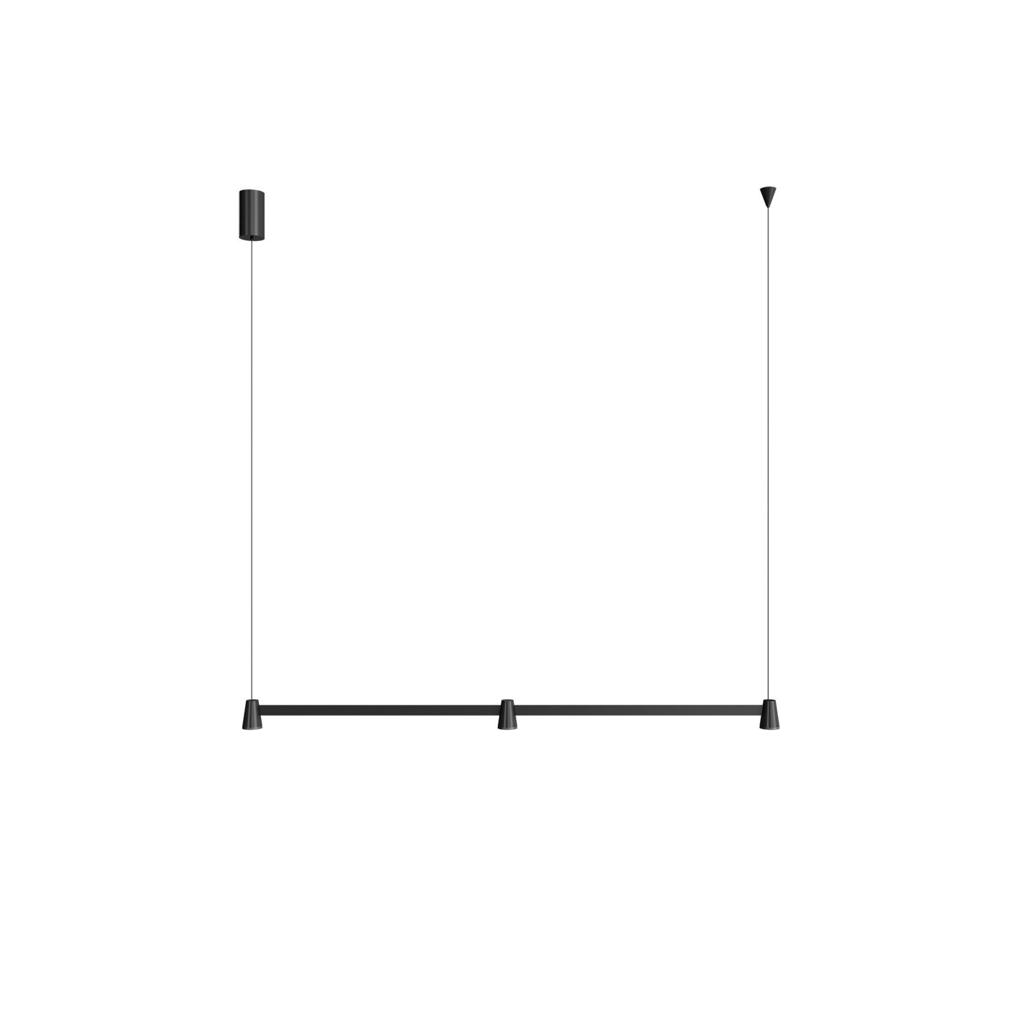 Люстра Skarlat RHL7741 3x5 W BK 3000K (61350)