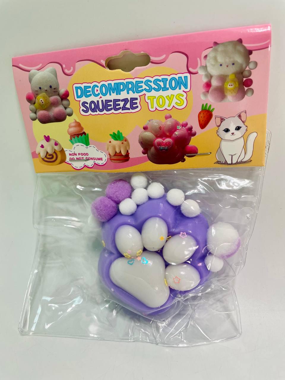 Игра антистресс Лапка сквиш шарики Игра антистресс Лапка сквиш шарики