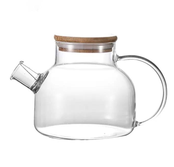 Заварник-чайник LILAC S947 с фильтром-пружиной и бамбуковой крышкой 1000 мл (27688318)