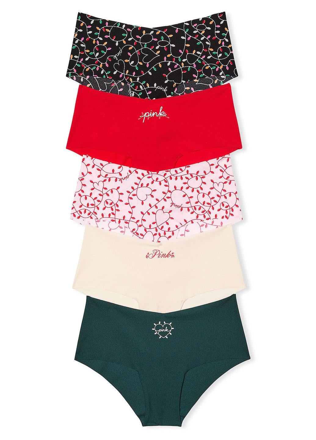 Набор трусиков для женшин Victoria's Secret M 5 шт. Разноцветный (7040000416225QK3M)