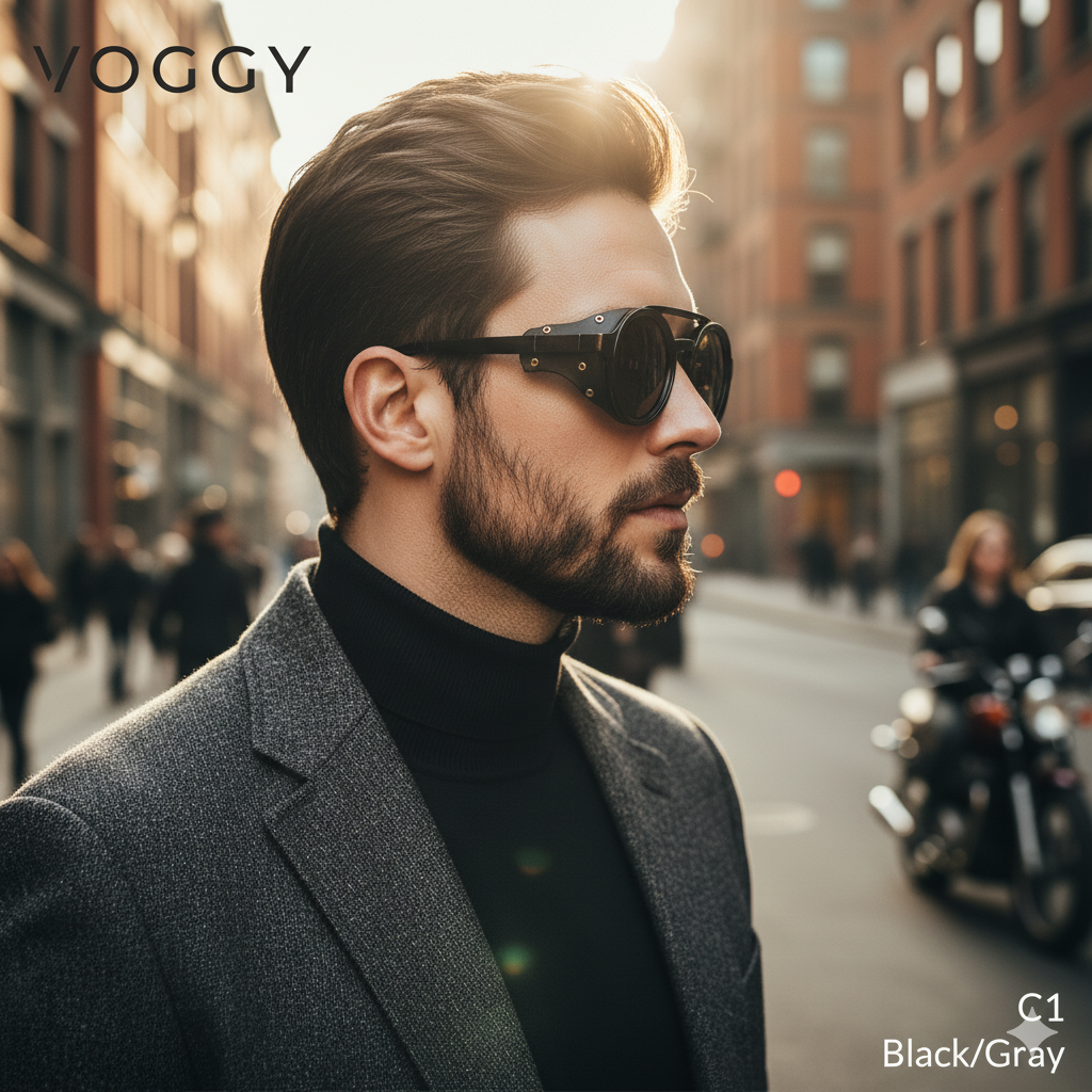 Солнцезащитные очки Voggy Black с эффектом затемнения и современным дизайном (2711101910) - фото 5 Солнцезащитные очки Voggy Black с эффектом затемнения и современным дизайном (2711101910) - фото 5