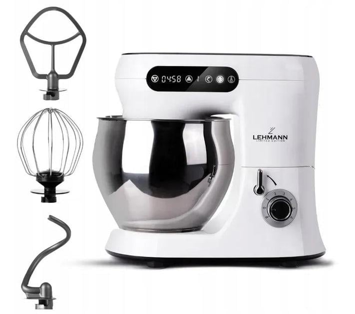 Миксер планетарный LEHMANN POLSKA Hyssop 2300 Вт 6 скоростей и LCD дисплей