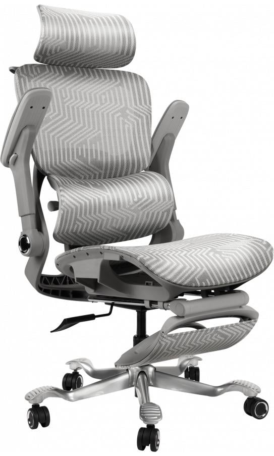 Кресло офисное GT Racer B-519 Grey (1858) Кресло офисное GT Racer B-519 Grey (1858)