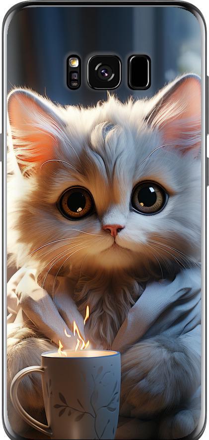 Чехол на Samsung Galaxy S8 White cat (5646u-829-42517)
