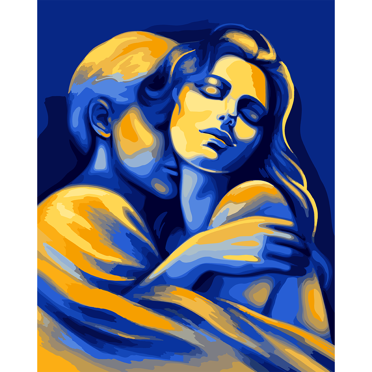 Картина по номерам Santi Обними меня 40x50 см (Top-954466)