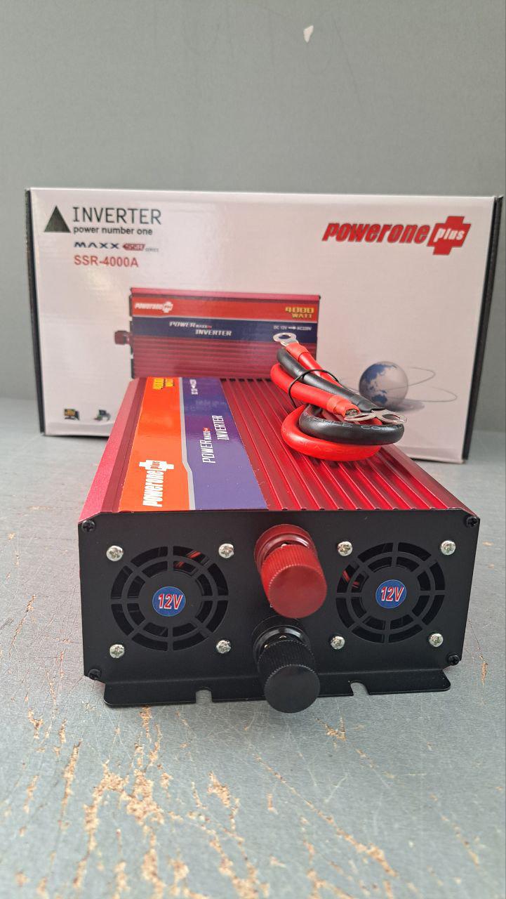 Преобразователь напряжения POWER ONE 12-220V 4000W с плавным пуском - фото 2 Преобразователь напряжения POWER ONE 12-220V 4000W с плавным пуском - фото 2