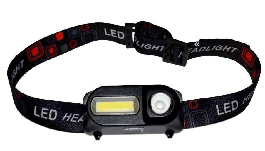 Фонарь налобный 1804-XPE/COB 18650 (17945242) Фонарь налобный 1804-XPE/COB 18650 (17945242)