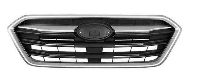 Решетка радиатора AVTM Subaru Legacy 17-19 черн. молдинг серый металик, 186734990