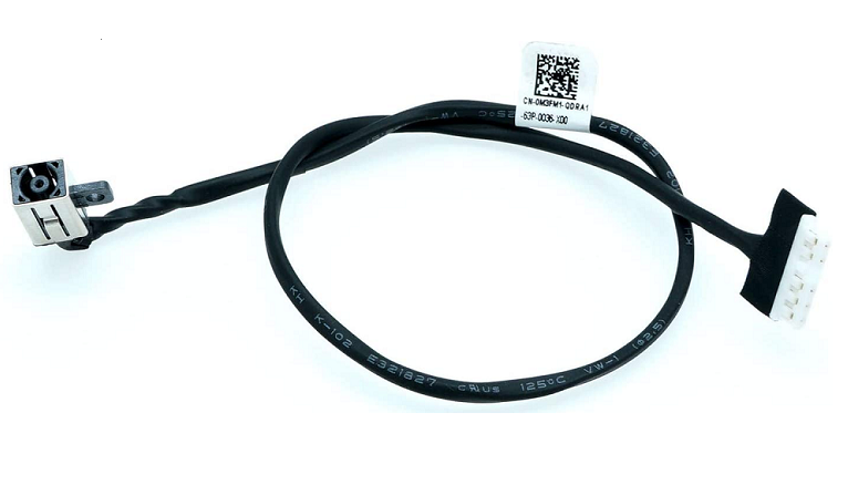 Разьем питания для ноутбука Dell 7460 7560 7472 0M3FM1 с кабелем шлейф/гнездо (1472439013)