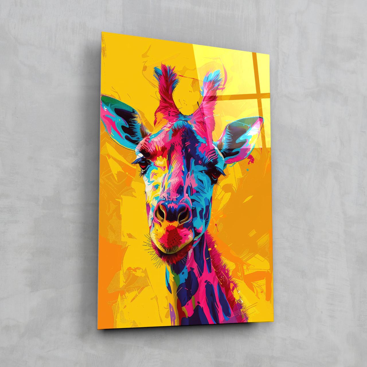 Картина на стекле NovellaPrint Поп-арт Жираф 60х90 см (446.3) - фото 7