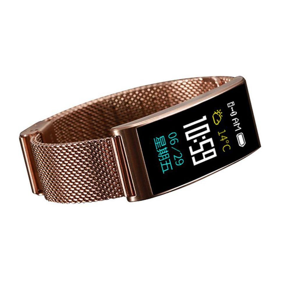 Фітнес-трекер SUNROZ Smart MioBand X3 0,96" IP68 Золотистий (SUN2002)