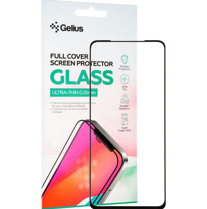 Защитное стекло Gelius Full Cover Ultra-Thin 0.25mm для Xiaomi Redmi Note 11 Pro Black