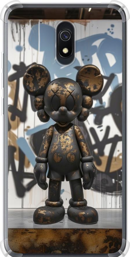 Чехол на Xiaomi Redmi 8A Bronze kaws v2 (6098sp-1794-42517)