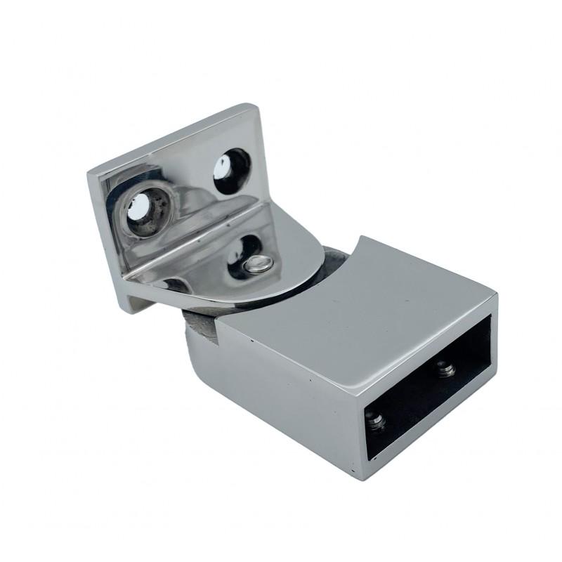 Соединитель поворотный стена-труба под трубу 30х10 OF-TS-4 для душевых кабин и душевых перегородок нержавеющая сталь полированная - фото 4 Соединитель поворотный стена-труба под трубу 30х10 OF-TS-4 для душевых кабин и душевых перегородок нержавеющая сталь полированная - фото 4