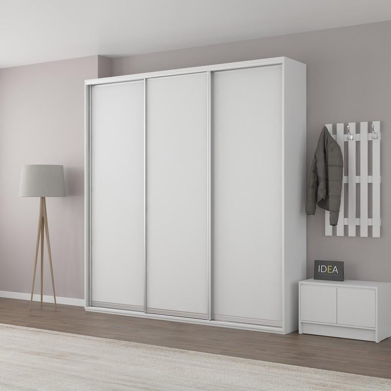 Шафа-купе Idea серія 6 230х45х210 см Білий (1610)