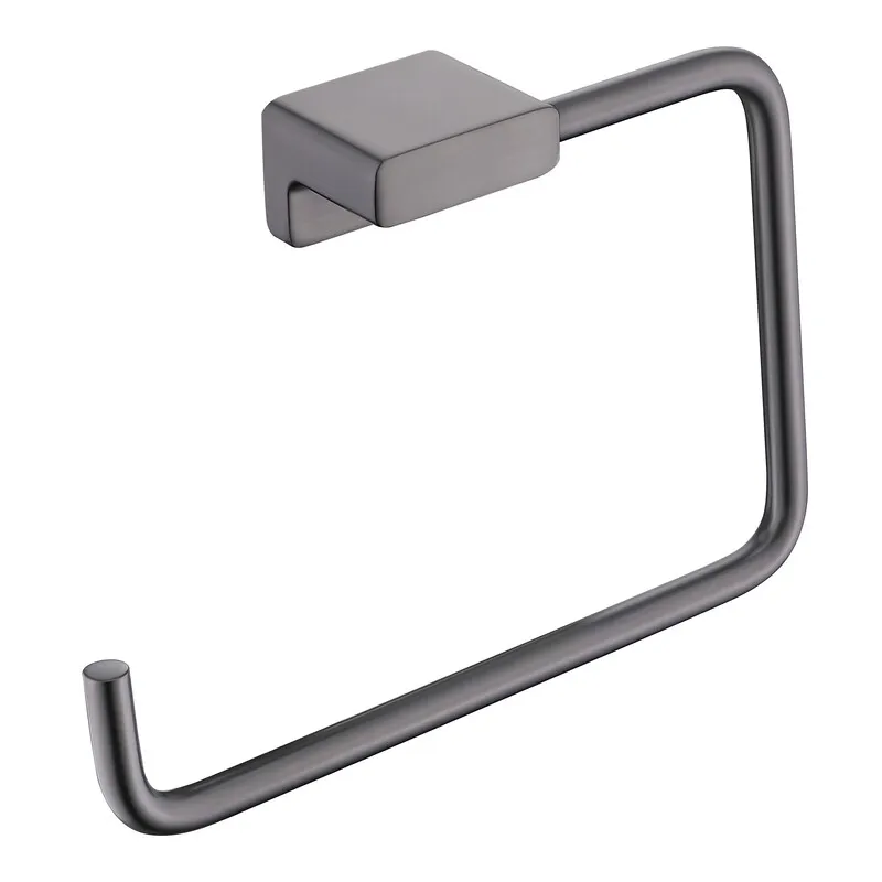 Держатель для бумажных полотенец Koer AS-0108-07 Полукольцо Графит (KR6180)