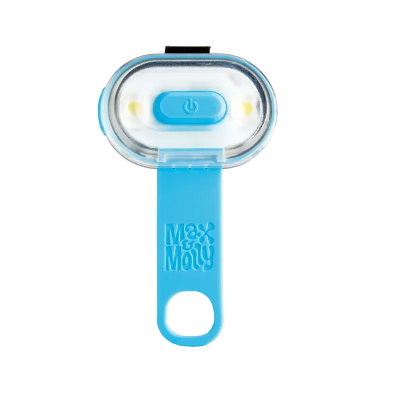 Фонарик на ошейник для собак Max&Molly Matrix Ultra LED Safety/Cube светодиодный Голубой (24763205) - фото 1 Фонарик на ошейник для собак Max&Molly Matrix Ultra LED Safety/Cube светодиодный Голубой (24763205) - фото 1