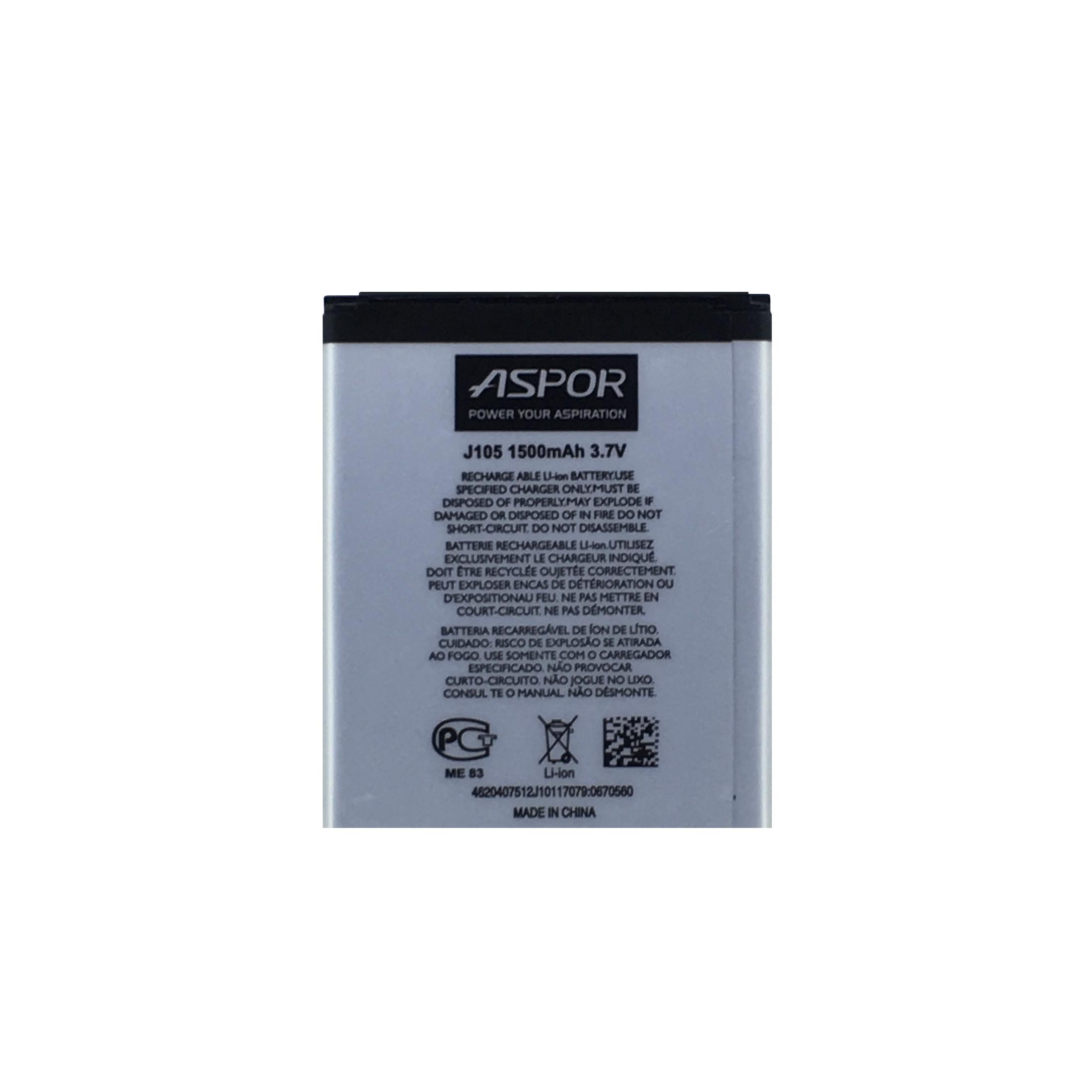Акумулятор Aspor EB-BG313BBE для Samsung J105 Galaxy J1 Mini (880051)