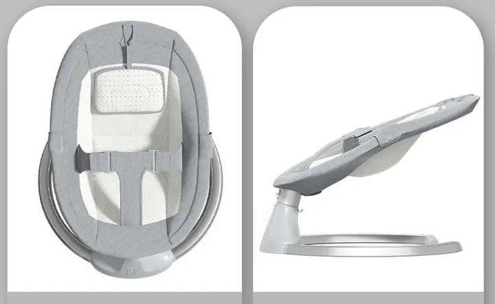 Шезлонг-гойдалка з москітною сіткою та регулюванням похитування до 10 кг від мережі/аккумулятор (30654849) - фото 4 Шезлонг-гойдалка з москітною сіткою та регулюванням похитування до 10 кг від мережі/аккумулятор (30654849) - фото 4