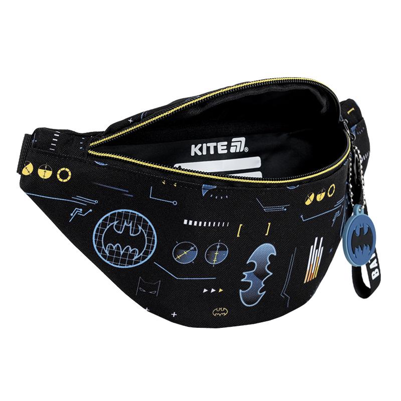 Поясна сумка-бананка дитяча Kite Kids DC Batman Чорний (DC25-2577) - фото 5 Поясна сумка-бананка дитяча Kite Kids DC Batman Чорний (DC25-2577) - фото 5