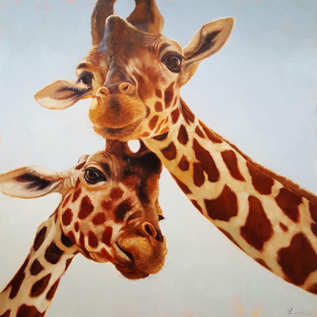 Картина за номерами Brushme Споріднені душі Lucia Heffernan 30x30 см (3112773858)