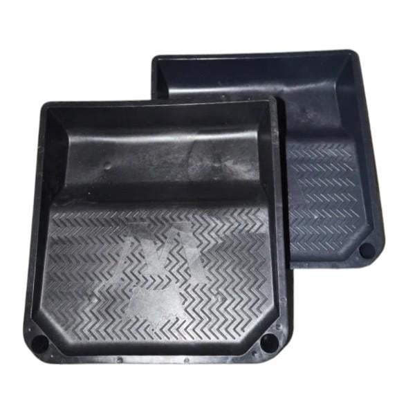 Ванная малярная для краски средняя 240х285х56 мм Черный (24285Ч)