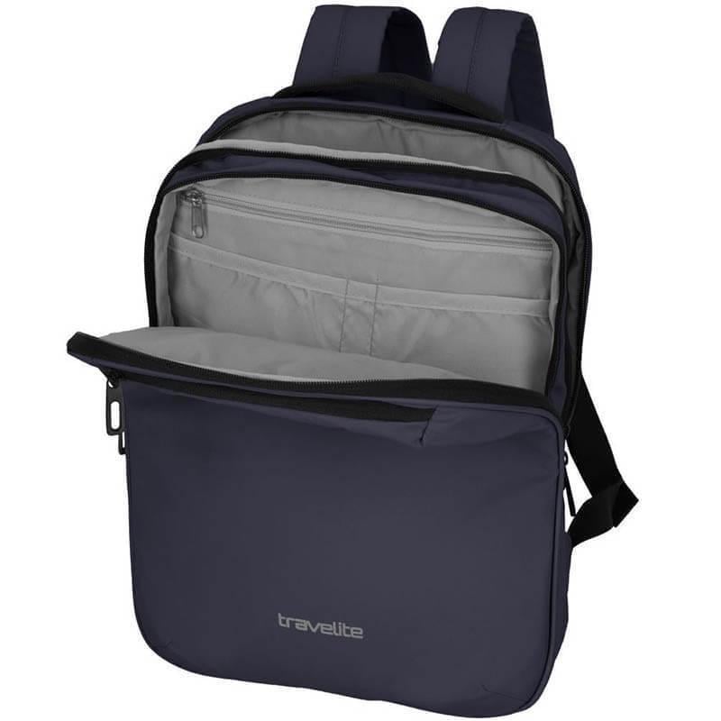 Городской рюкзак для ноутбука Travelite Basics 13" 12 л Navy (TL096339-20) - фото 4