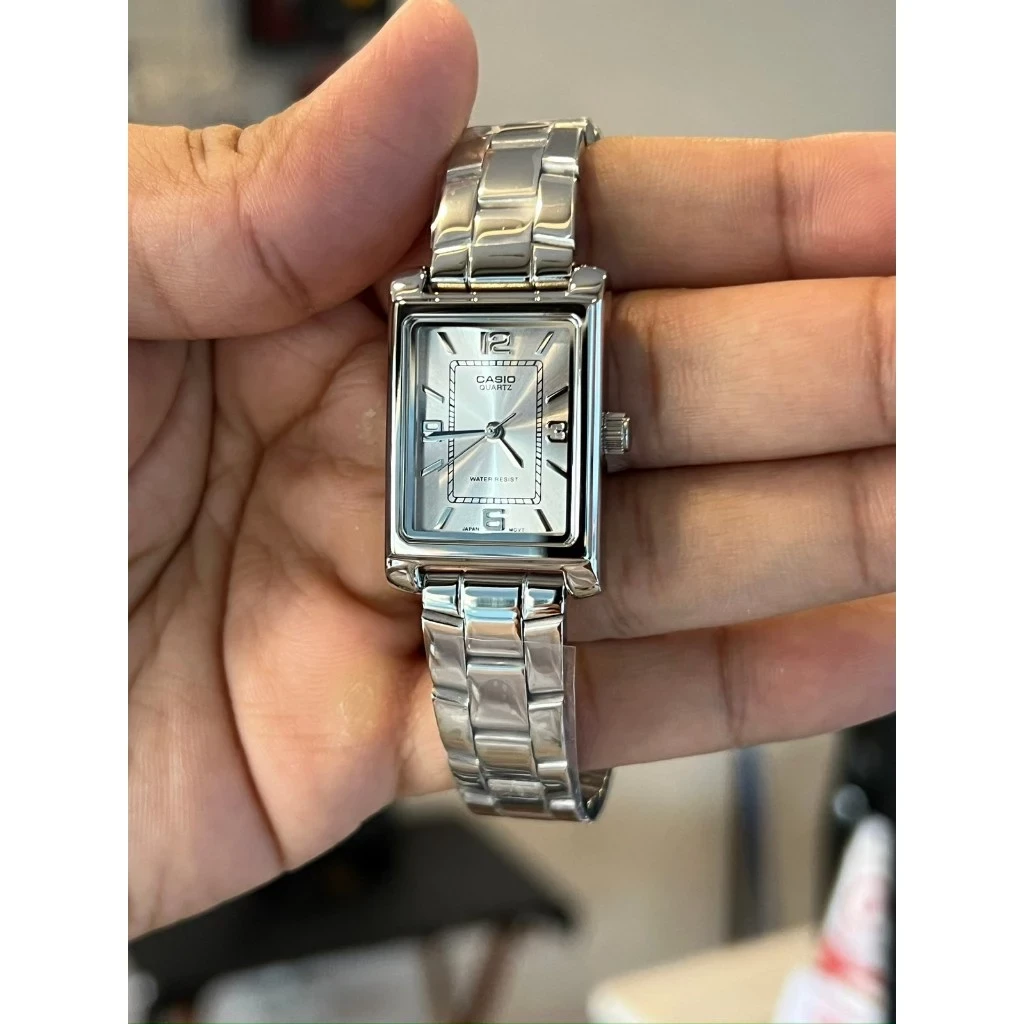 Наручний годинник жіночий Casio LTP-1234DD-7A Срібний (2564538050) - фото 4