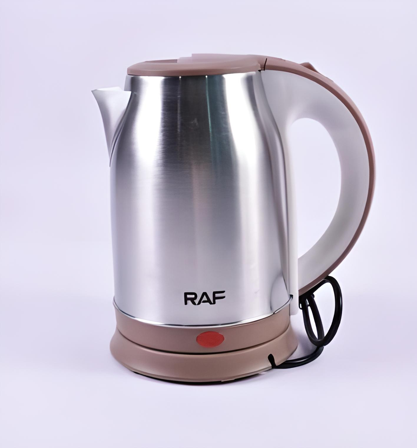 Електрочайник дисковий RAF R.7830 нержавіюча сталь 2 л Коричневий (12127930) Електрочайник дисковий RAF R.7830 нержавіюча сталь 2 л Коричневий (12127930)