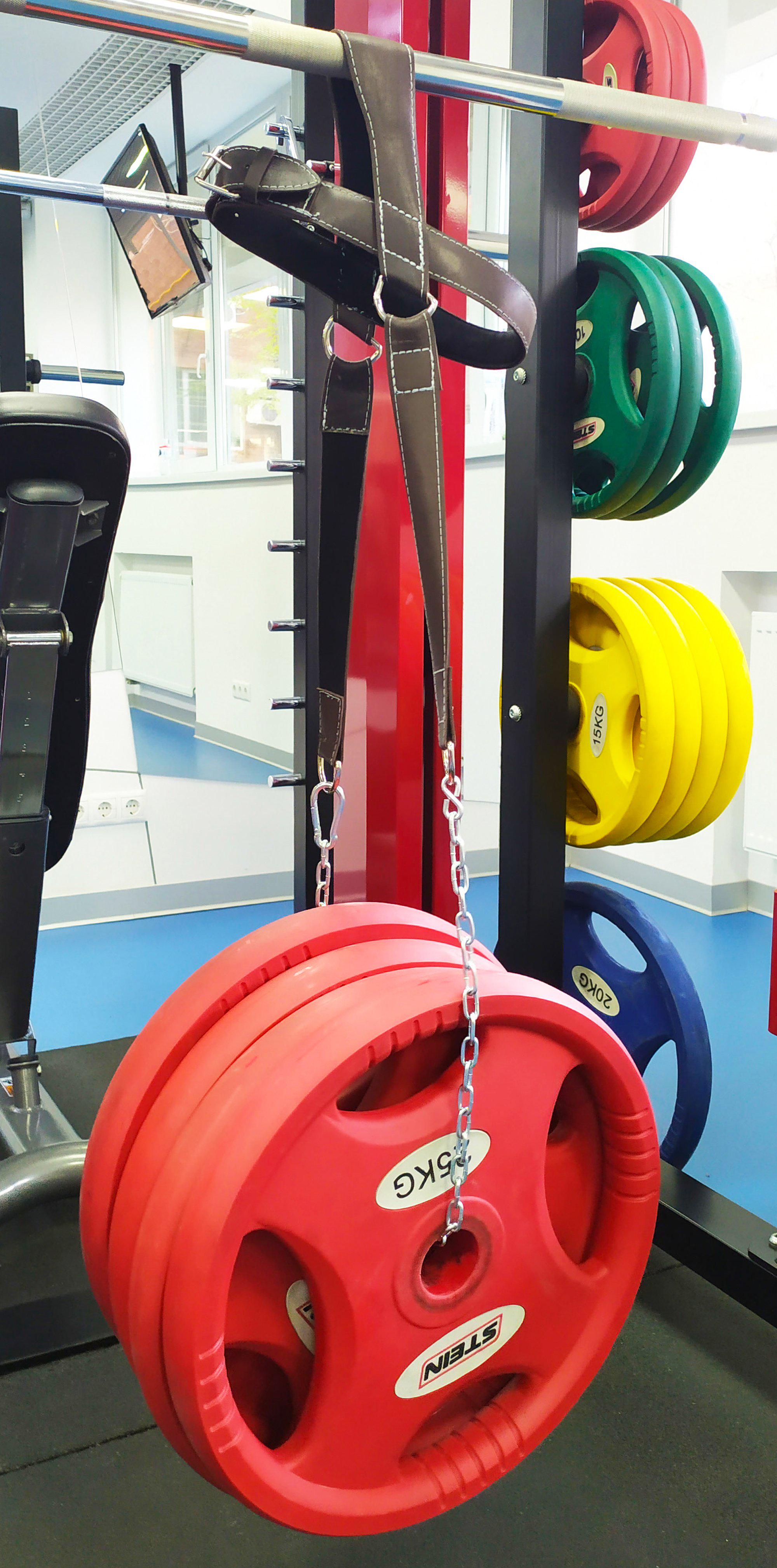 Упряжь для шеи усиленная кожаная EasyFit с цепью (EF-HL-100) - фото 5