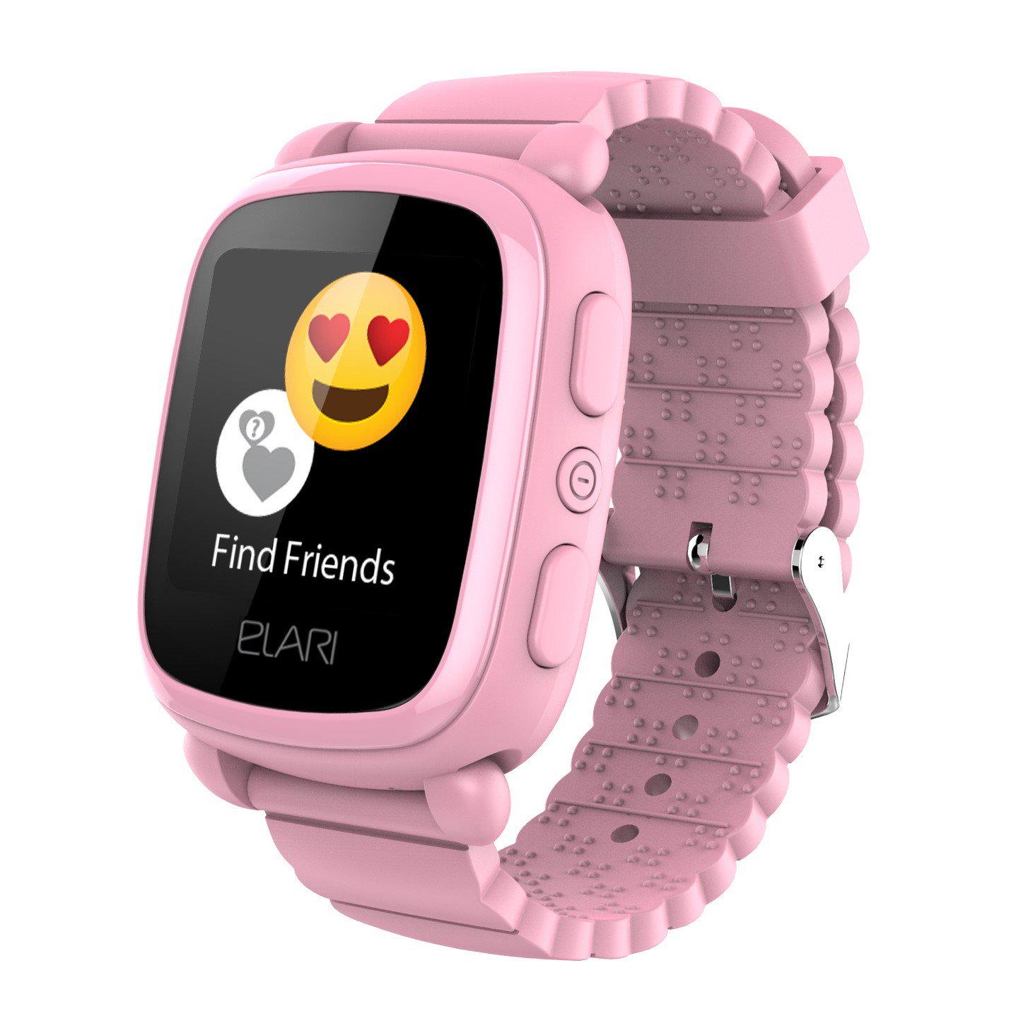 Дитячий розумний годинник ELARI KidPhone 2 GPS Pink (KP-2P)