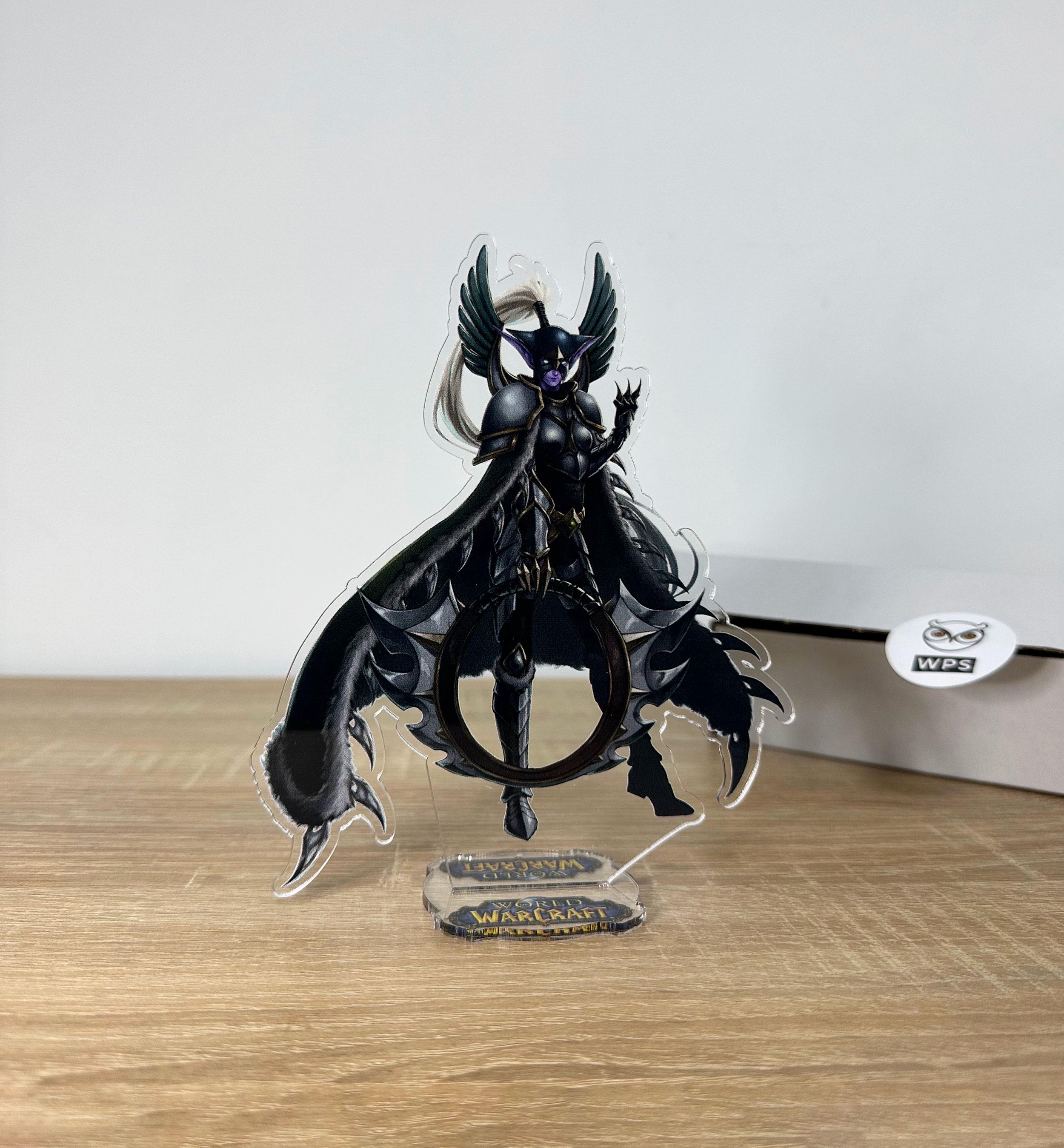 Фигурка акриловая коллекционная WorkPlaceShop World of Warcraft Майев Песнь Теней 17 cм - фото 2