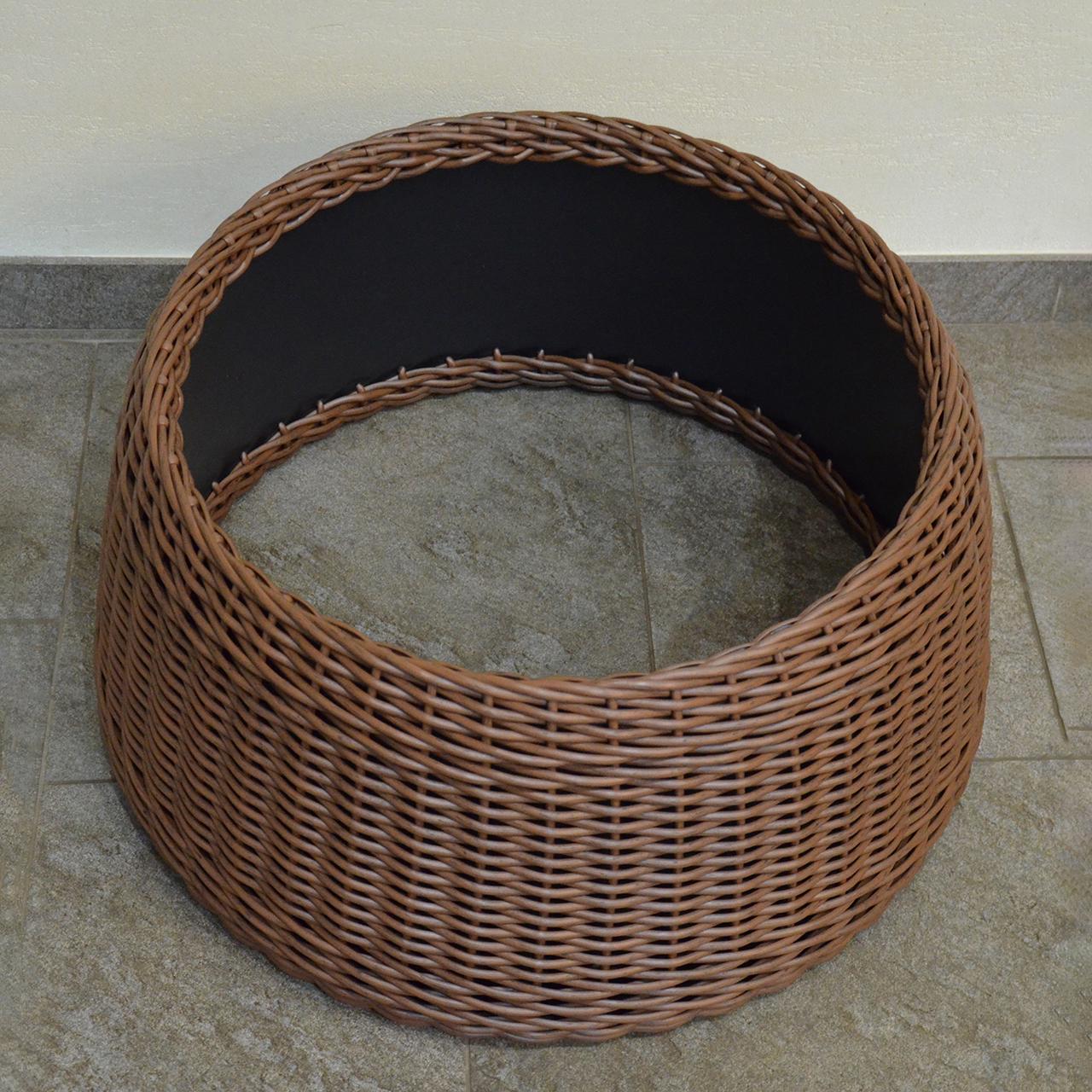 Подставка-юбка под елку плетеная из шт.учного ротанга/ручной работы L Молочный шоколад (23380180) - фото 3