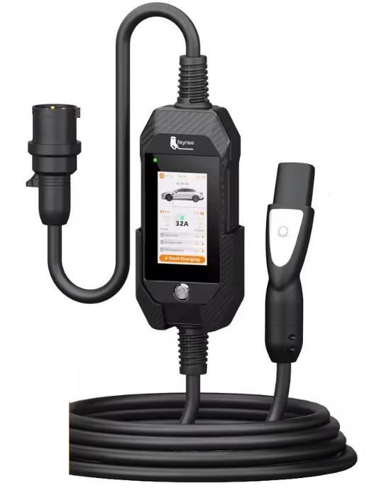 Зарядка для електромобіля Feyree 7 кВт 32A Tesla - Lion EV-Ultra Wi-Fi Black
