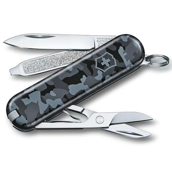 Туристичний ніж Victorinox Classic SD Navy Camouflage (0.6223.942)