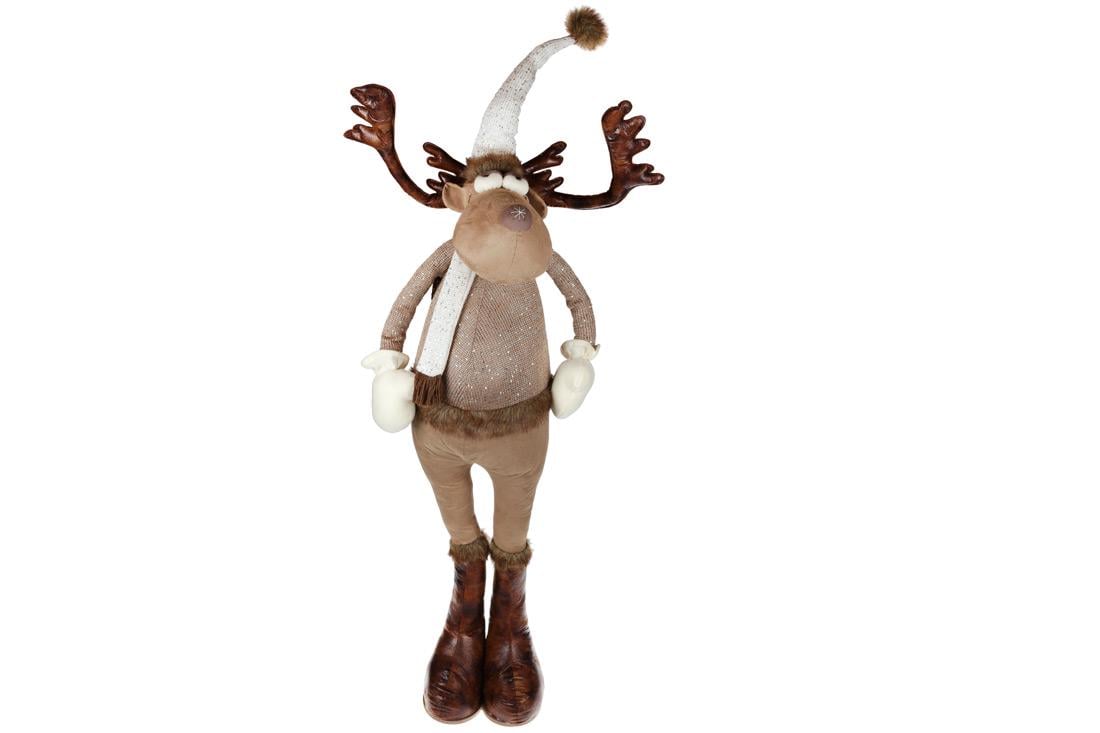 Мягкая игрушка новогодняя BonaDi Олень (880-102)