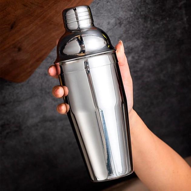 Шейкер для приготовления коктейлей Unique UN-2101 350 мл (5858) - фото 2 Шейкер для приготовления коктейлей Unique UN-2101 350 мл (5858) - фото 2