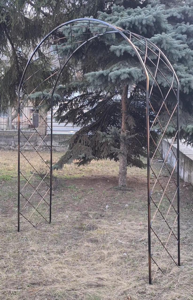 Арка садовая кованая металлическая 2,5х2 м (25442234) - фото 3 Арка садовая кованая металлическая 2,5х2 м (25442234) - фото 3