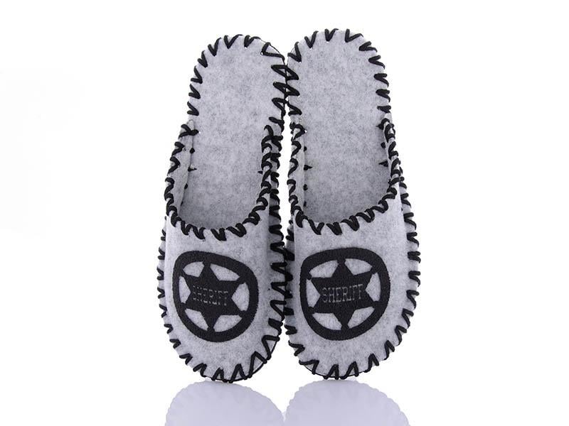 Тапочки фетровые мужские VENDS 360 р. 40-41 Серый