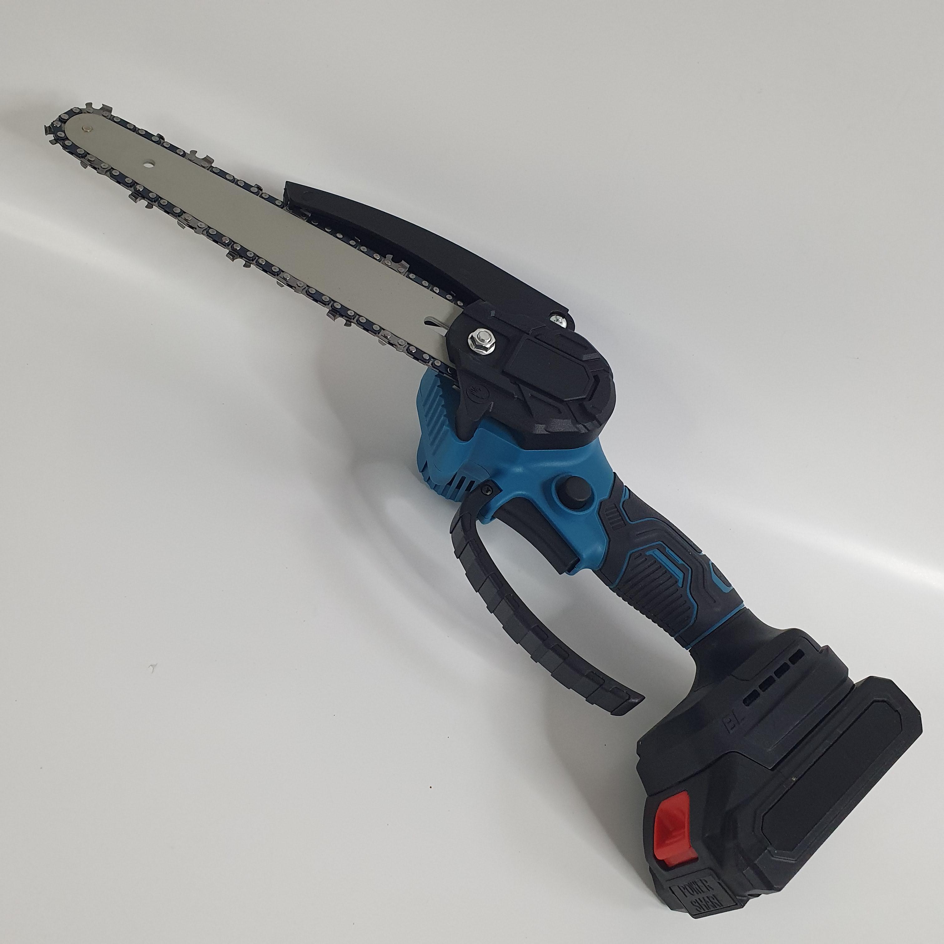 Электропила цепная Chain Saw VL-33 8" с 2-мя аккумуляторами 21V в кейсе (CCS-21) - фото 5