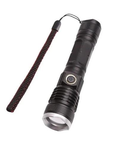 Фонарь ручной аккумуляторный BL-A79-P50 zoom Type-C Черный (55740)