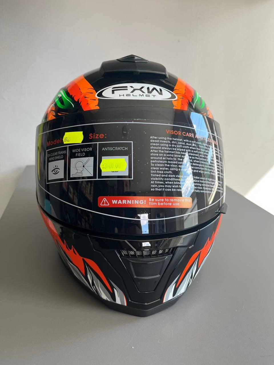 Мотошолом інтеграл FXW HF-126S Monster-O L 59-60 см (3005139848)