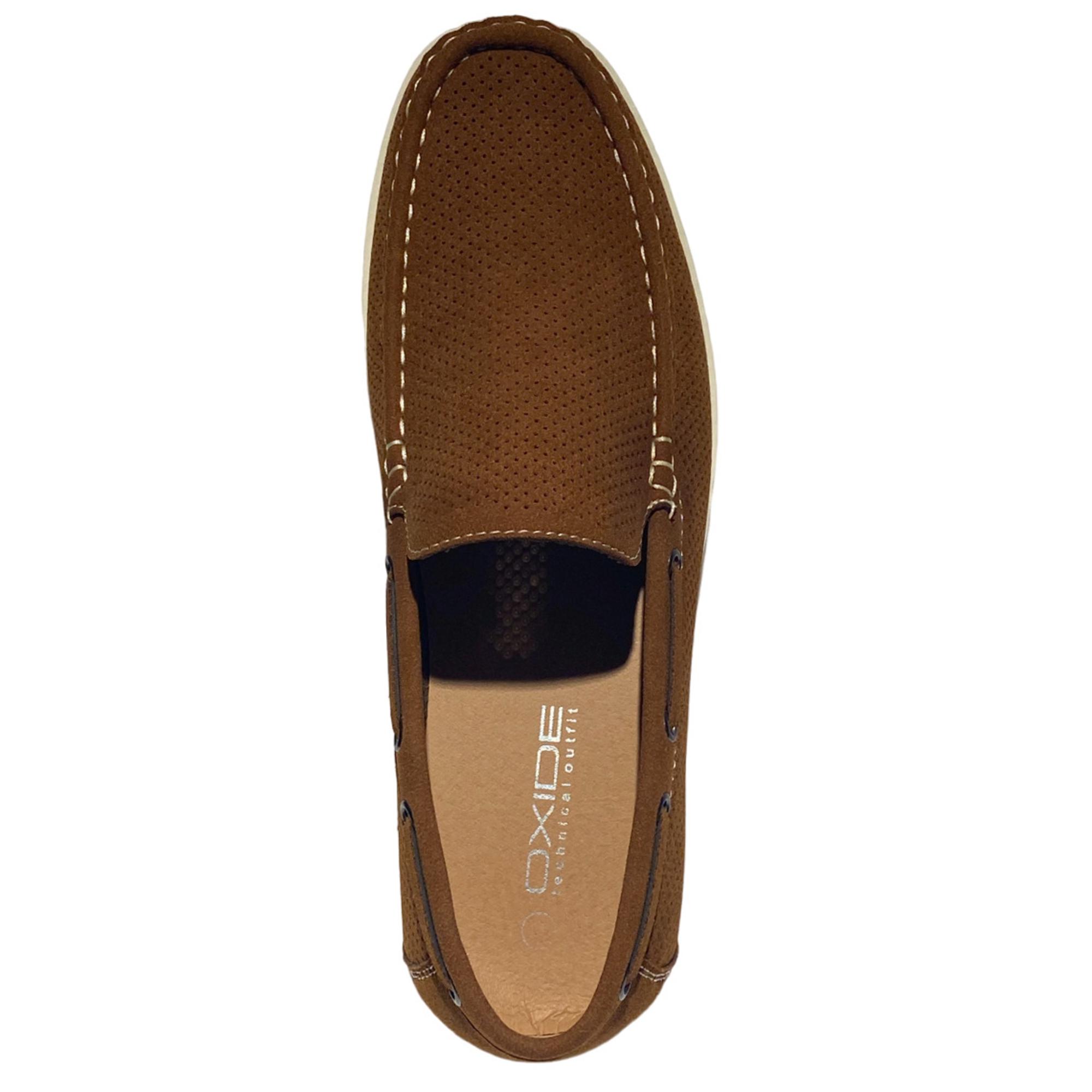 Мокасины мужские весенние Oxide р. 45 Коричневый (80064-45) - фото 3 Мокасины мужские весенние Oxide р. 45 Коричневый (80064-45) - фото 3