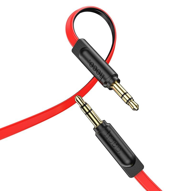 Кабель HOCO AUX audio cable UPA16 2 м Red